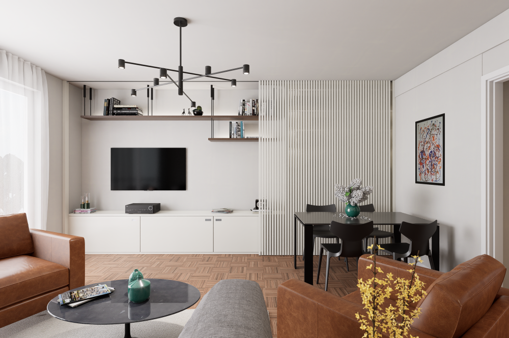 Projet de rénovation et aménagement d’un appartement vue mer