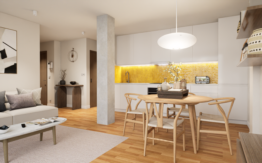 Design d’Intérieur d’un Appartement Moderne